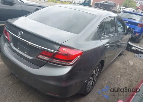 2013 Honda Civic Ex from USA, damaged, VIN 2HGFB2F87DH537738